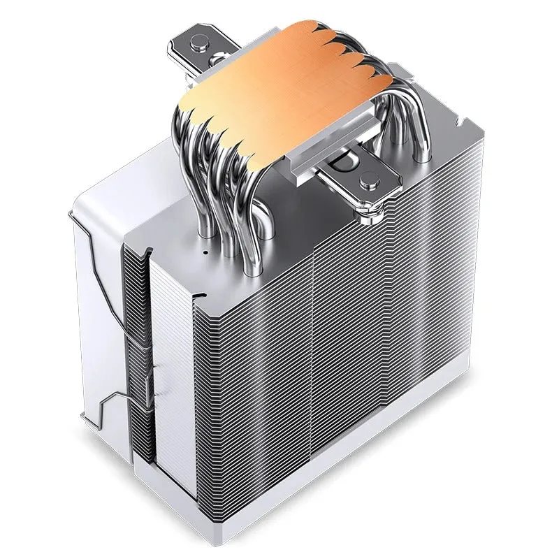 Jonsbo CR-1000 V2 Pro Silent Series 120MM Single-Tower CPU Cooler (Black, White)