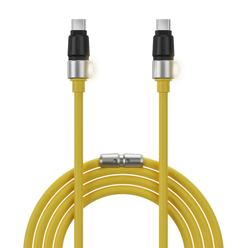 Sharge Phantom Fast Charging USB-C to USB-C Cable 240W (Yellow) (SL106)