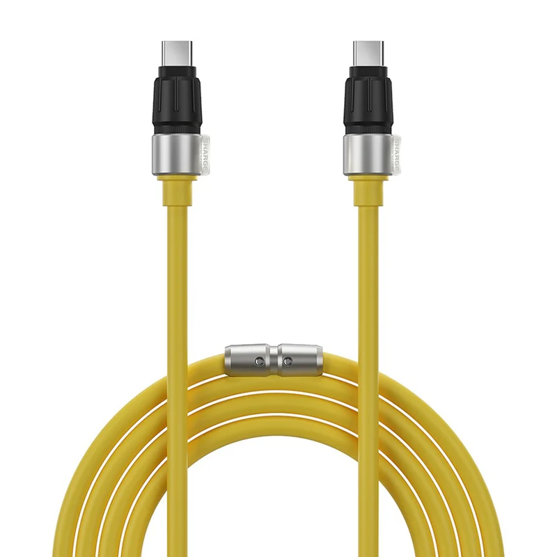 Sharge Phantom Fast Charging USB-C to USB-C Cable 240W (Yellow) (SL106)