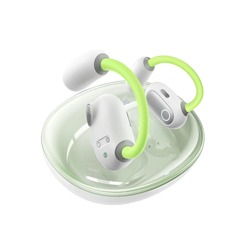 Baseus Eli Sport 1 Open-Ear TWS Earbuds (Cosmic Black, Aurora Green) (A00064400121-00, A00064400641-00)