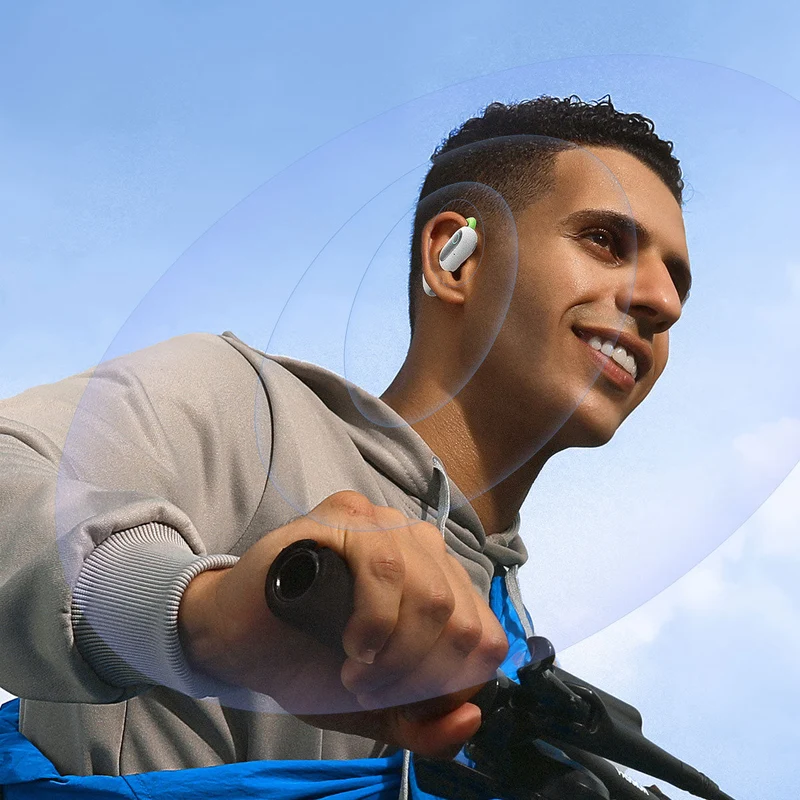 Baseus Eli Sport 1 Open-Ear TWS Earbuds (Cosmic Black, Aurora Green) (A00064400121-00, A00064400641-00)