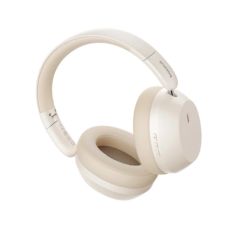 Baseus Bass 35 Max Wireless Headphone Bluetooth v5.3 Connectivity (Stellar White, Twilight Grey) (A00070800221-00, A00070800821-00)