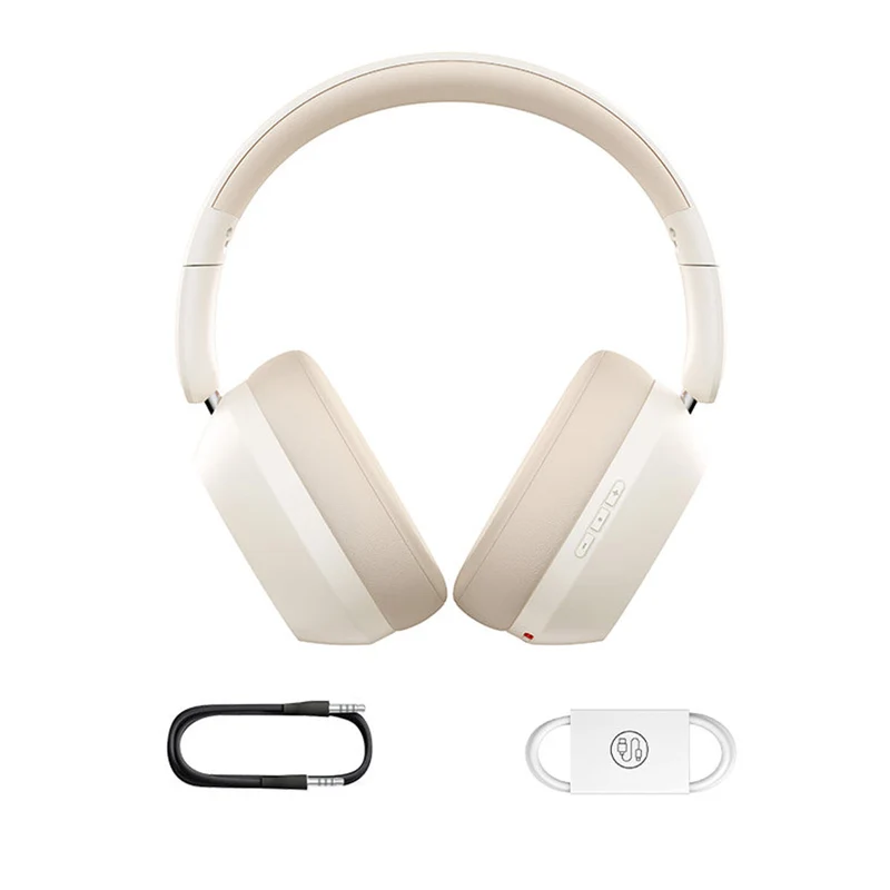 Baseus Bass 35 Max Wireless Headphone Bluetooth v5.3 Connectivity (Stellar White, Twilight Grey) (A00070800221-00, A00070800821-00)