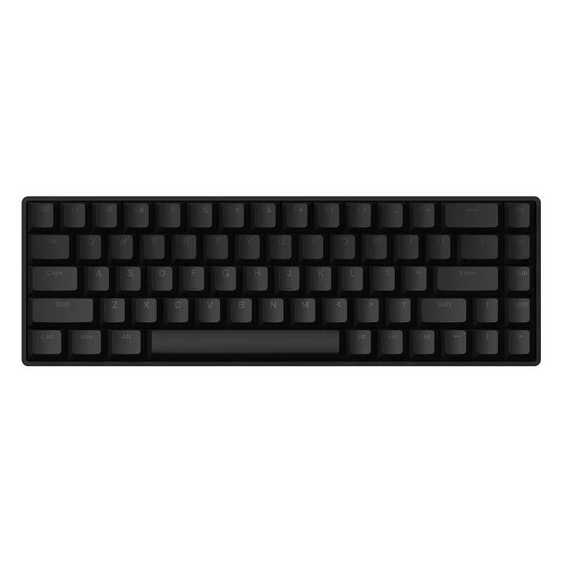 Fierce Gaming Gear Fire 68 Wired Hot-Swappable Mechanical Keyboard (Black) (Gateron Double-Rail White Hall Effect Magnetic Switch)