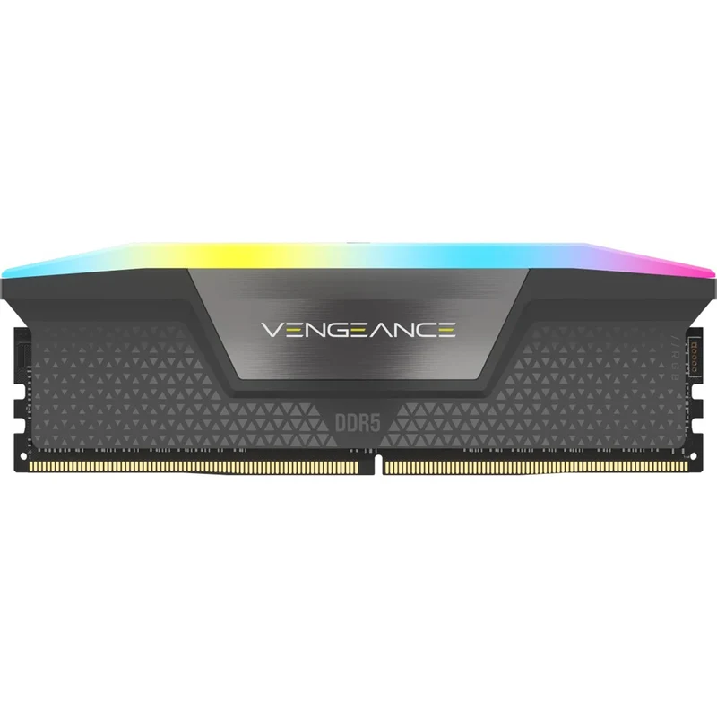 Corsair Vengeance RGB 64GB (2x32GB) DDR5 DRAM 6000MT/s CL30 AMD EXPO & Intel XMP Memory Kit (Cool Grey) (CMH64GX5M2B6000Z30)