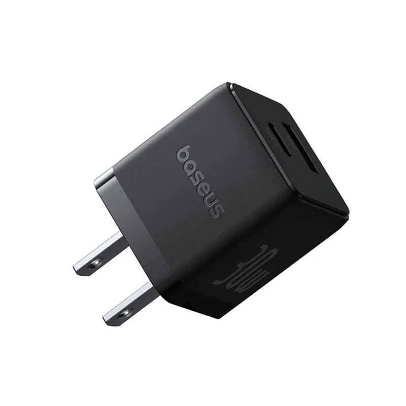 Baseus Palm Fast Charger C+U 30W (Cluster Black) (P1011160B113-00)