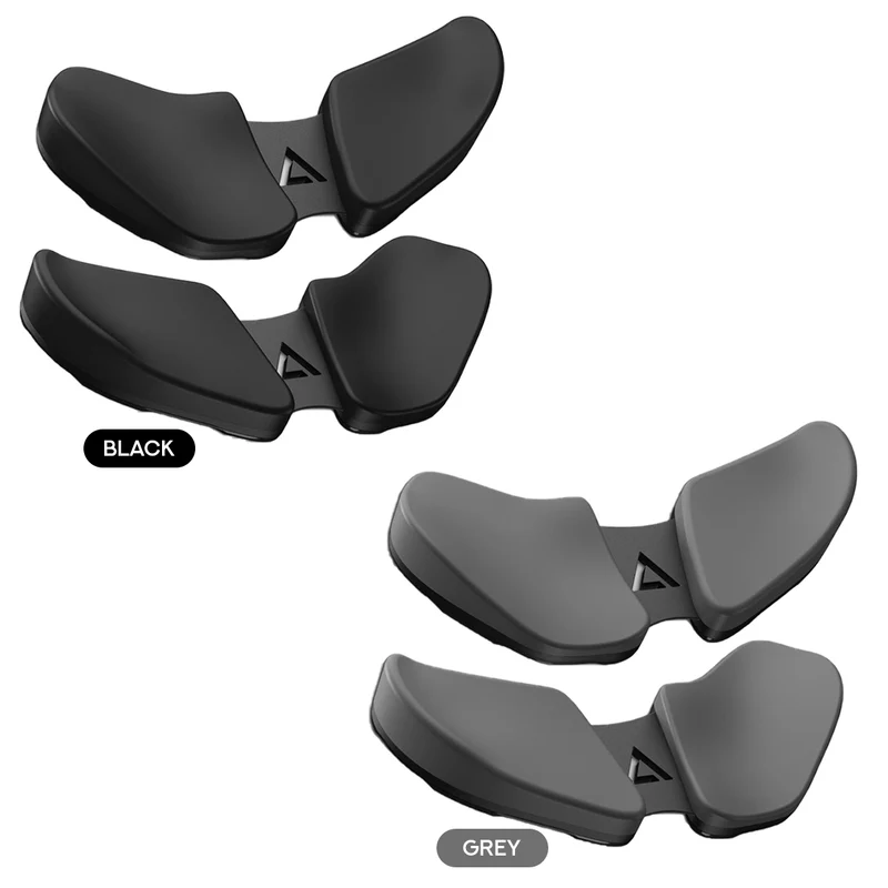 Deltahub Carpio 2.0 Ergonomic Wrist Rest Set Left & Right (Small, Large) (Black, Grey)