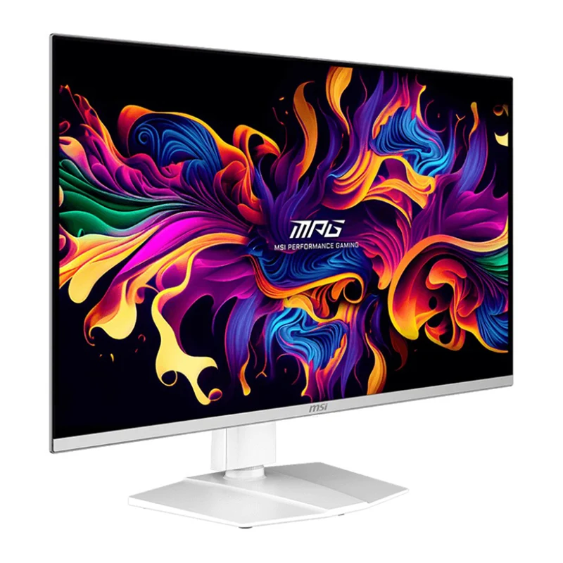 MSI MPG 321URXW QD-OLED 31.5" UHD (3840X2160) 240HZ 0.03 (GTG) G-Sync Compatible Gaming Monitor (White)