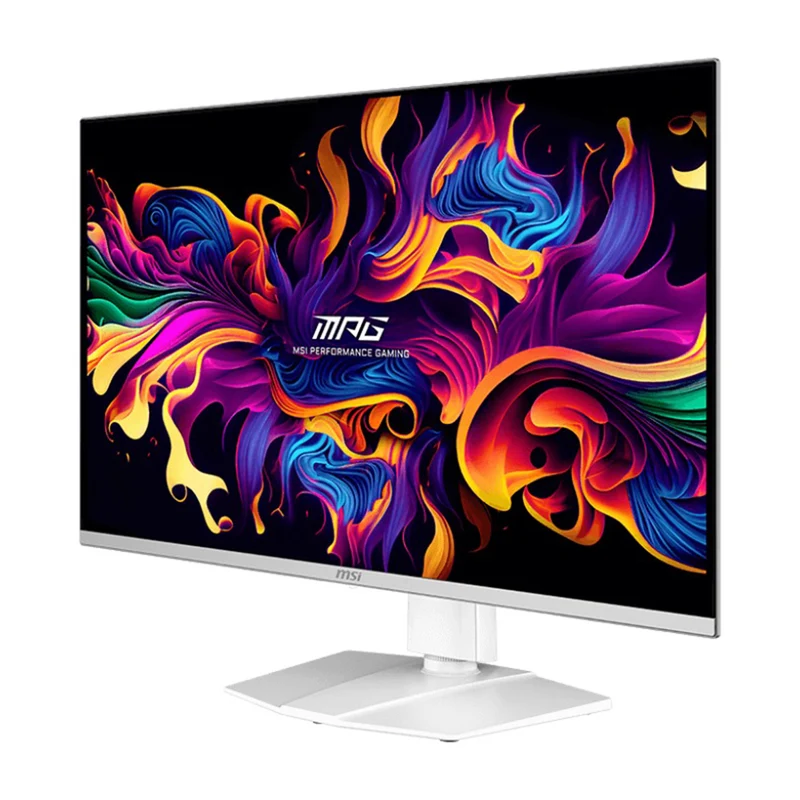 MSI MPG 321URXW QD-OLED 31.5" UHD (3840X2160) 240HZ 0.03 (GTG) G-Sync Compatible Gaming Monitor (White)