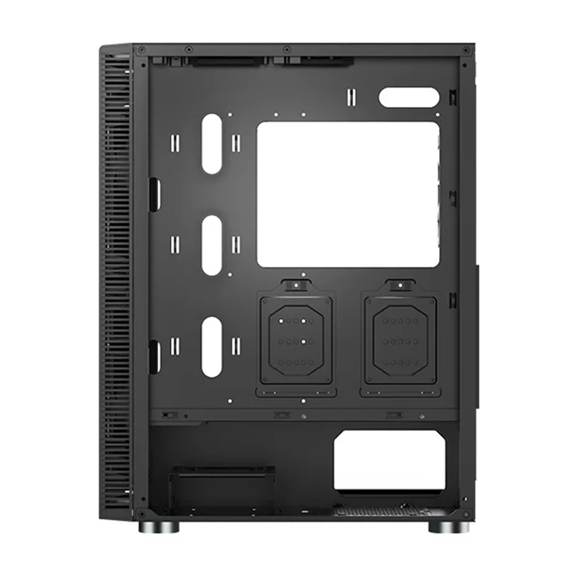 Montech X3 Glass Mid Tower PC Case (Black, White)