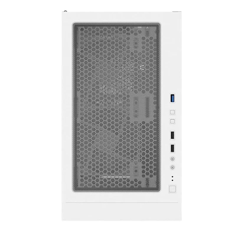 Montech X3 Glass Mid Tower PC Case (Black, White)