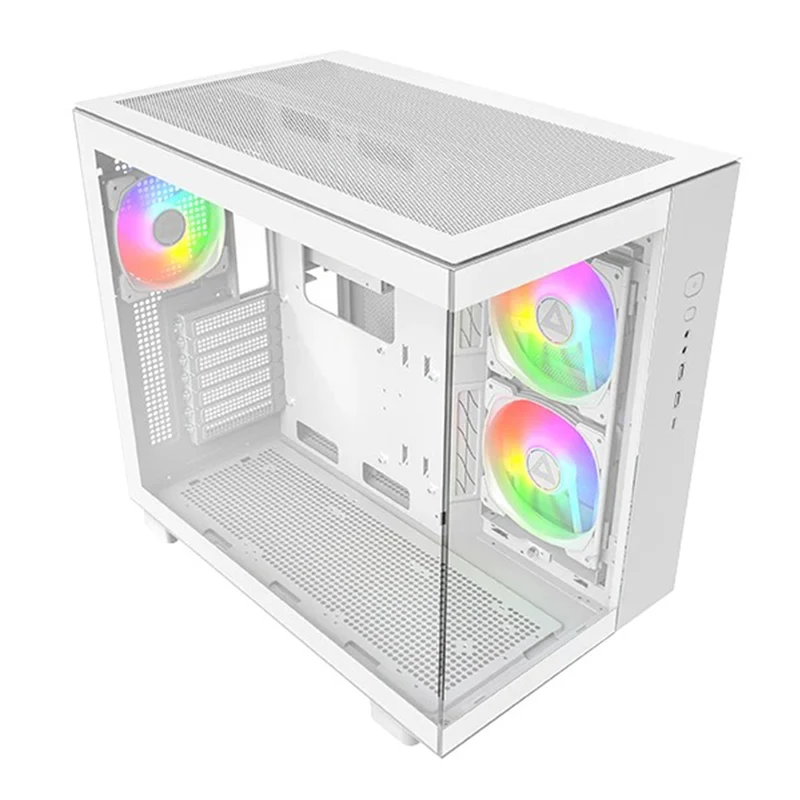 Montech King 65 Pro Mid Tower PC Case (Black, White)
