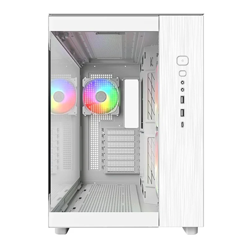 Montech King 65 Pro Mid Tower PC Case (Black, White)