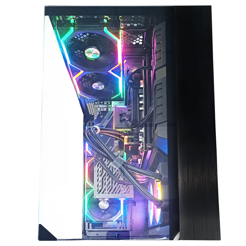 Ultra O11 Vision Black Desktop Gaming PC | AMD Ryzen 7 9800X3D | 64GB RAM | 4TB SSD | RTX 5080 | Windows 11 Pro