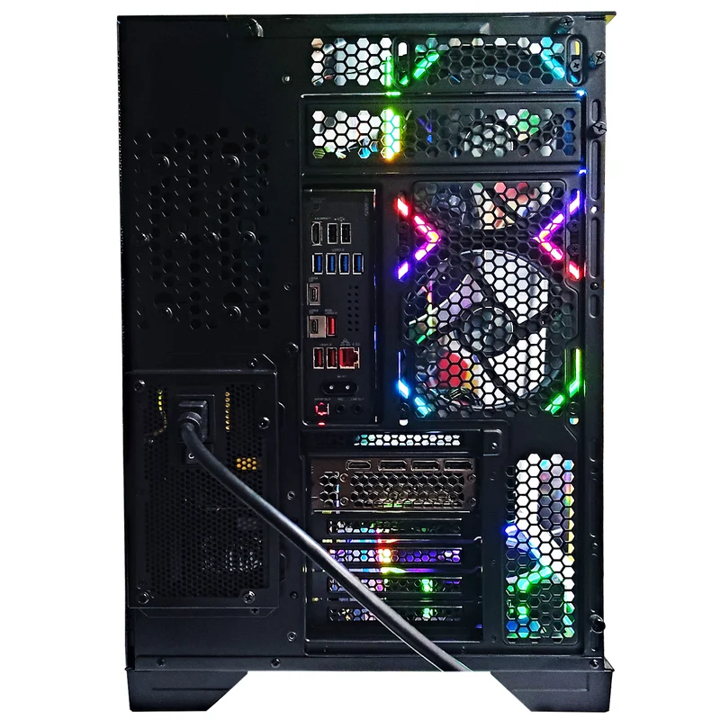 Ultra O11 Vision Black Desktop Gaming PC | AMD Ryzen 7 9800X3D | 64GB RAM | 4TB SSD | RTX 5080 | Windows 11 Pro