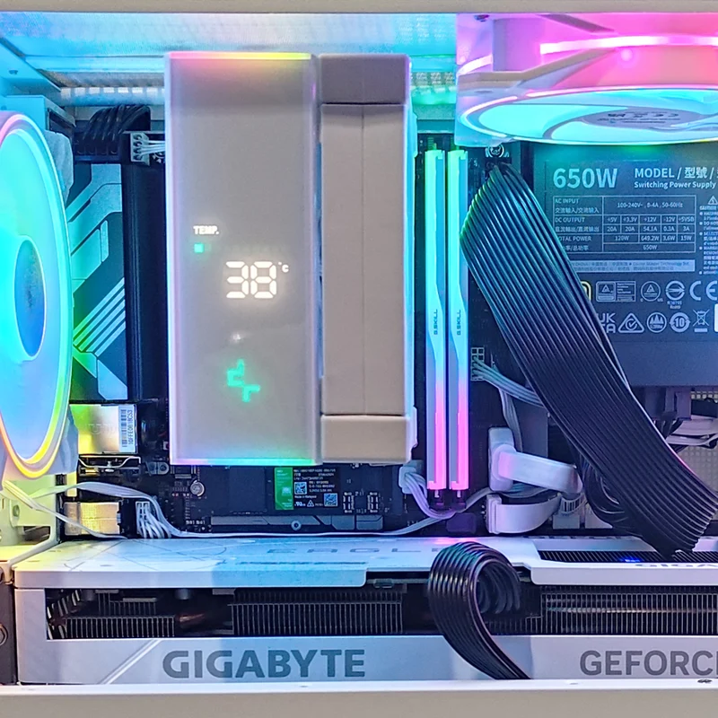 Aurora CH160 White Desktop Gaming PC | AMD Ryzen 5 7600 | 32GB RAM | 1TB SSD | RTX 4060 Ti | Windows 11 Pro