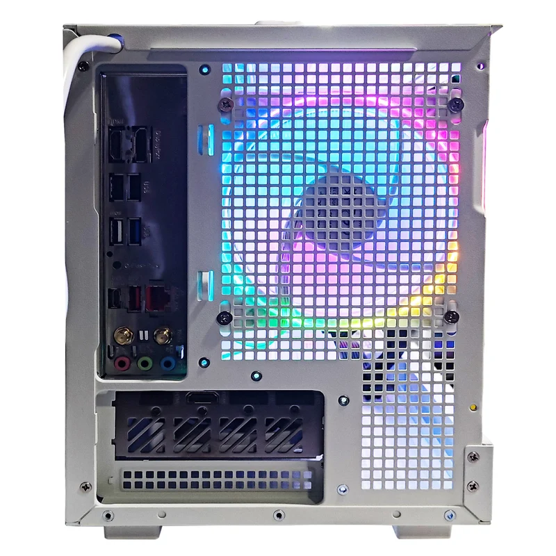 Aurora CH160 White Desktop Gaming PC | AMD Ryzen 5 7600 | 32GB RAM | 1TB SSD | RTX 4060 Ti | Windows 11 Pro