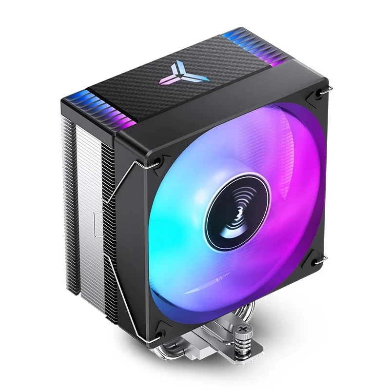 Jonsbo CR-1000 EVO Silent Series 120MM Single-Tower CPU Cooler (Black, White)