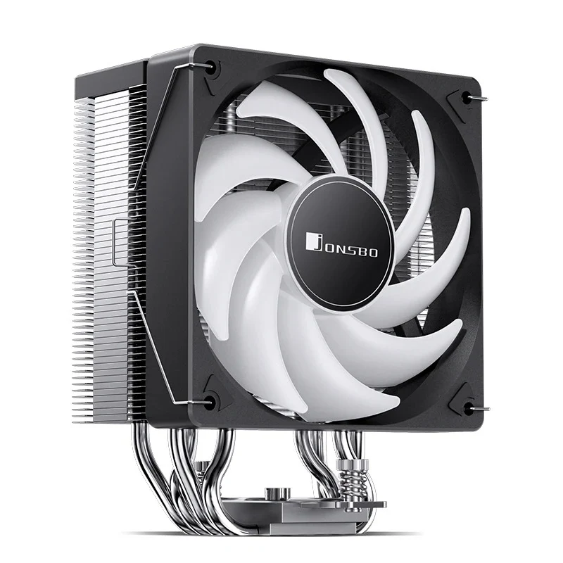 Jonsbo CR-1000 EVO Silent Series 120MM Single-Tower CPU Cooler (Black, White)