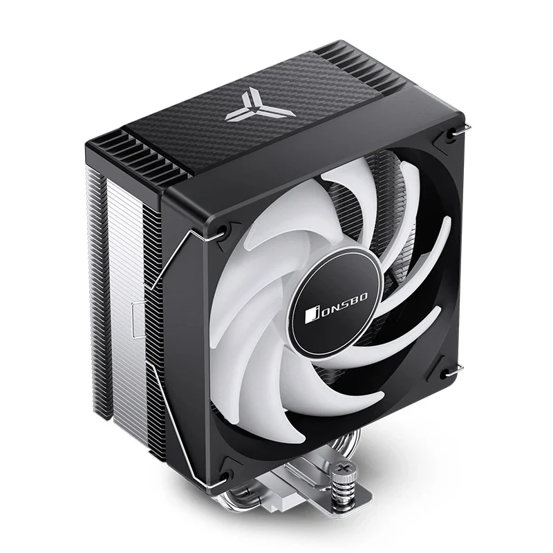 Jonsbo CR-1000 EVO Silent Series 120MM Single-Tower CPU Cooler (Black, White)