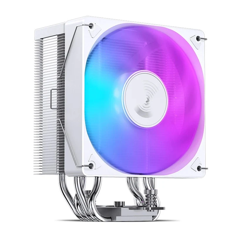 Jonsbo CR-1000 EVO Silent Series 120MM Single-Tower CPU Cooler (Black, White)