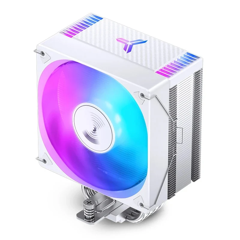 Jonsbo CR-1000 EVO Silent Series 120MM Single-Tower CPU Cooler (Black, White)