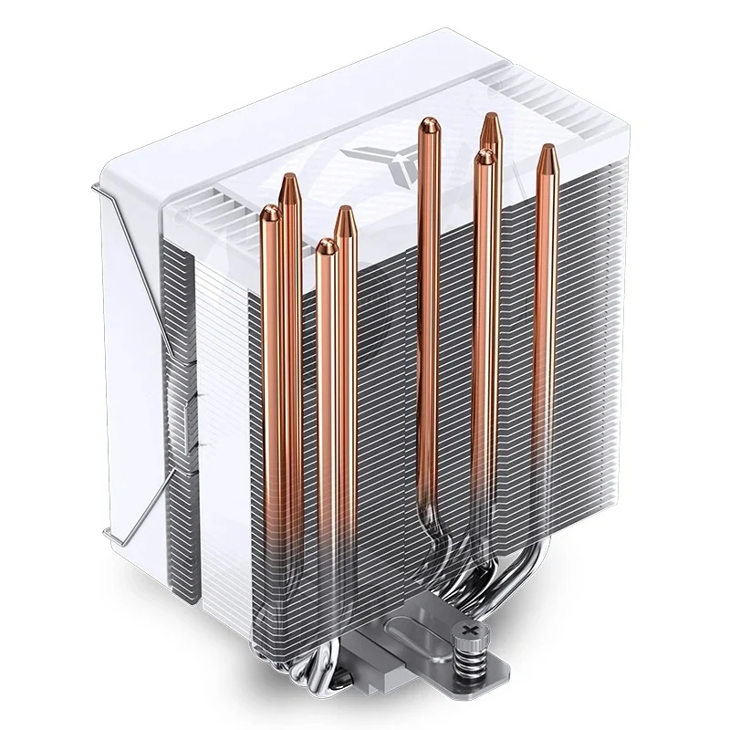 Jonsbo CR-1000 EVO Silent Series 120MM Single-Tower CPU Cooler (Black, White)