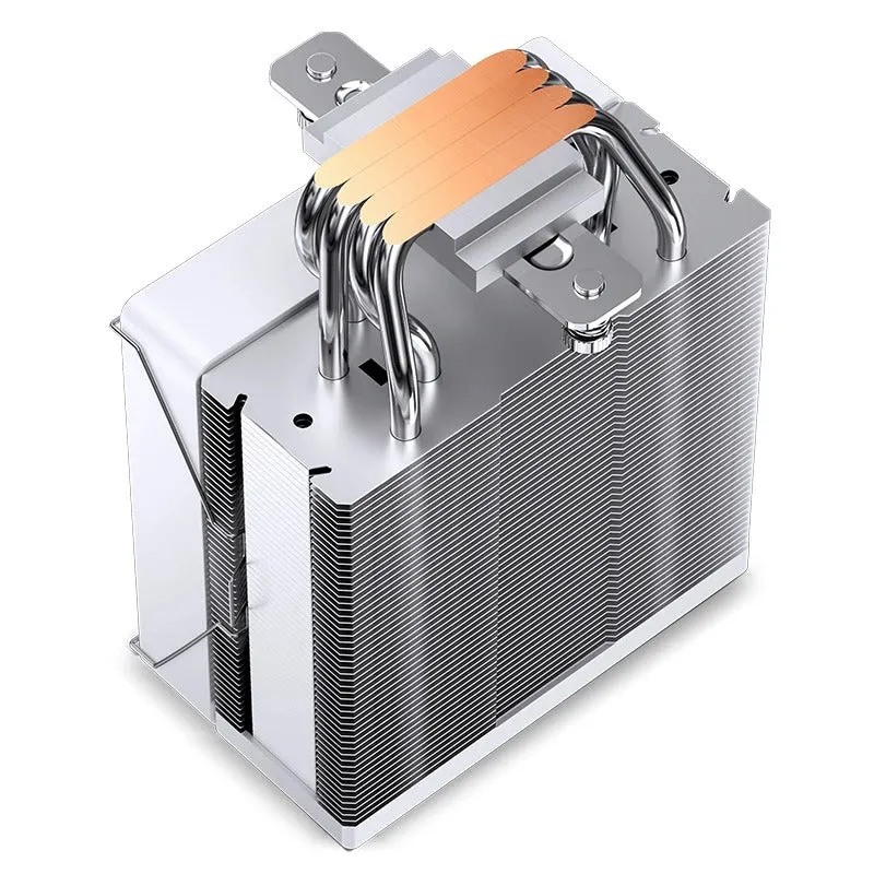 Jonsbo CR-1000 EVO Silent Series 120MM Single-Tower CPU Cooler (Black, White)