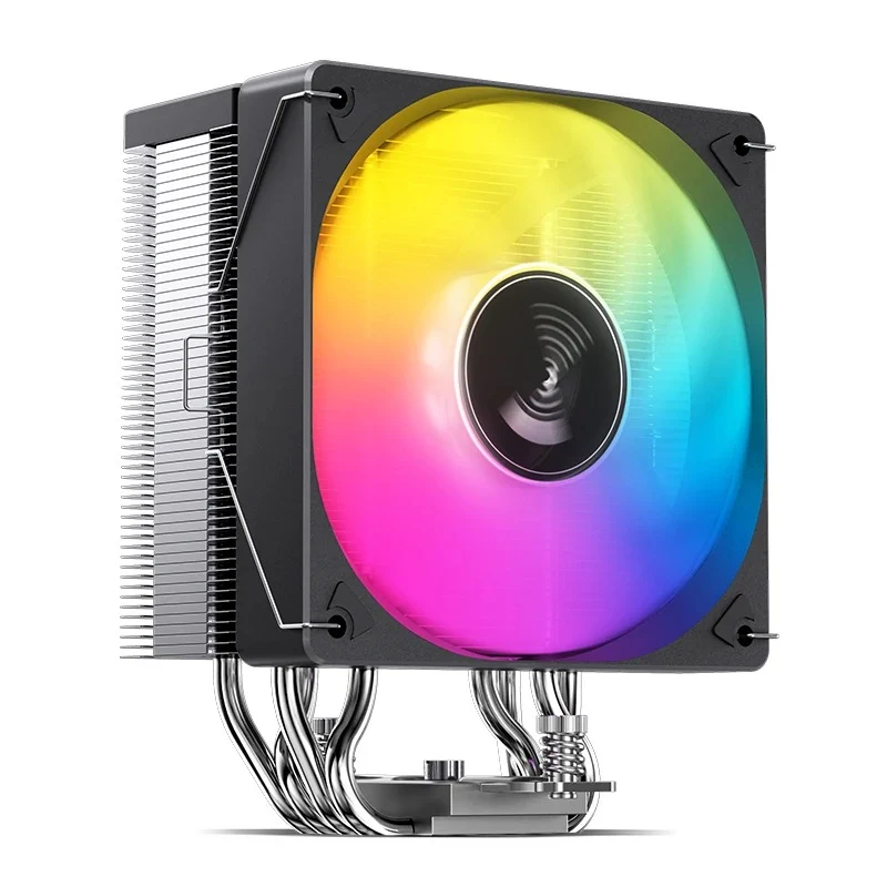 Jonsbo CR-1000 EVO ARGB Silent Series 120MM SingleA-Tower CPU Cooler (Black, White)