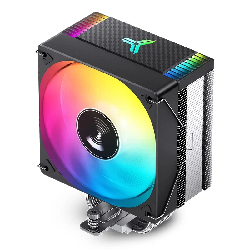 Jonsbo CR-1000 EVO ARGB Silent Series 120MM SingleA-Tower CPU Cooler (Black, White)
