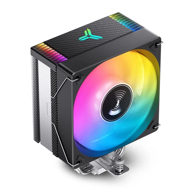Jonsbo CR-1000 EVO ARGB Silent Series 120MM SingleA-Tower CPU Cooler (Black, White)