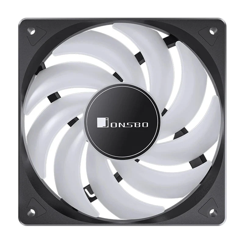 Jonsbo CR-1000 EVO ARGB Silent Series 120MM SingleA-Tower CPU Cooler (Black, White)