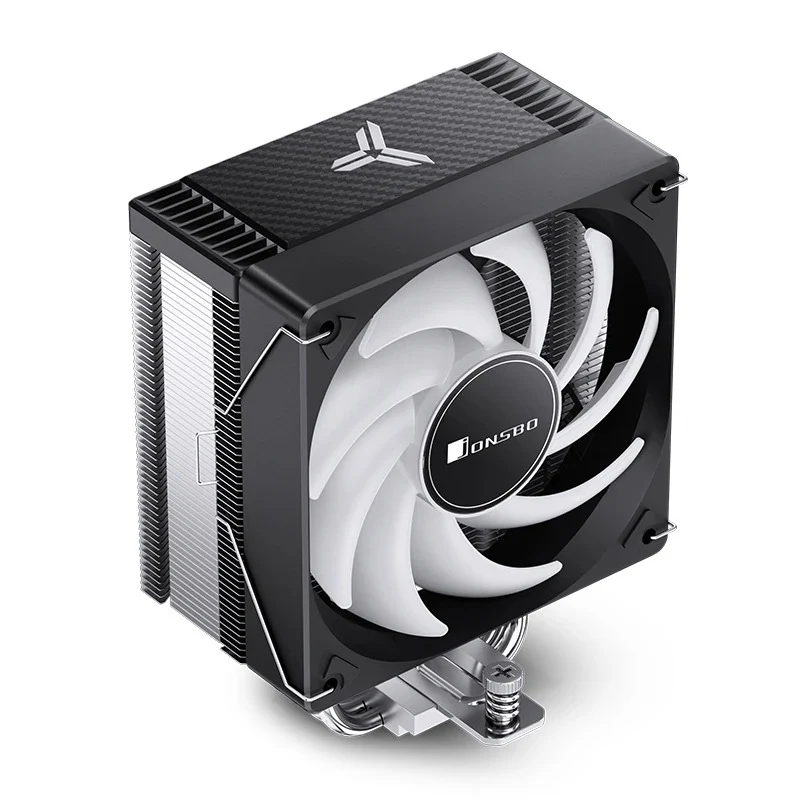 Jonsbo CR-1000 EVO ARGB Silent Series 120MM SingleA-Tower CPU Cooler (Black, White)