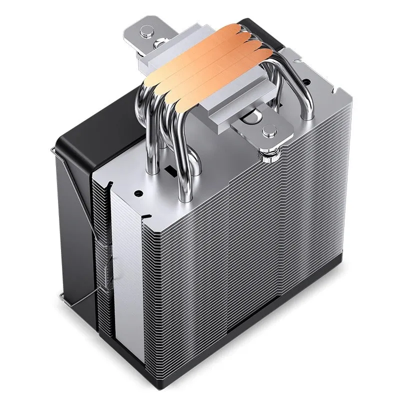 Jonsbo CR-1000 EVO ARGB Silent Series 120MM SingleA-Tower CPU Cooler (Black, White)
