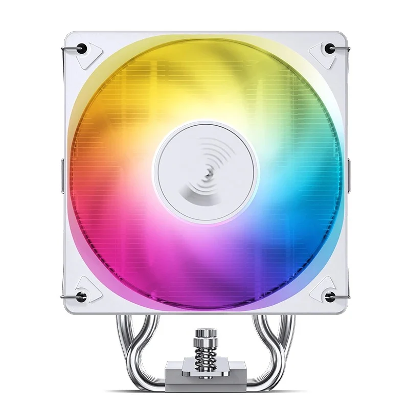Jonsbo CR-1000 EVO ARGB Silent Series 120MM SingleA-Tower CPU Cooler (Black, White)