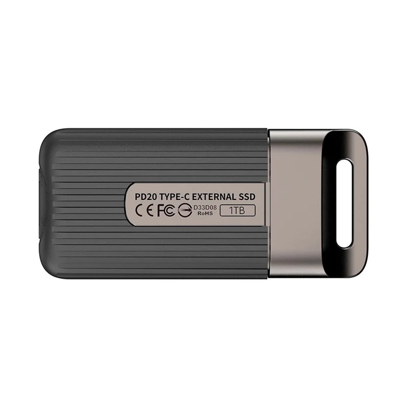 TeamGroup PD20 USB 3.2 Gen2 x2 2000MB/s Read Type-C Mini Portable SSD (1TB, 2TB ) (TPSEG5001T0C102, TPSEG5002T0C102)