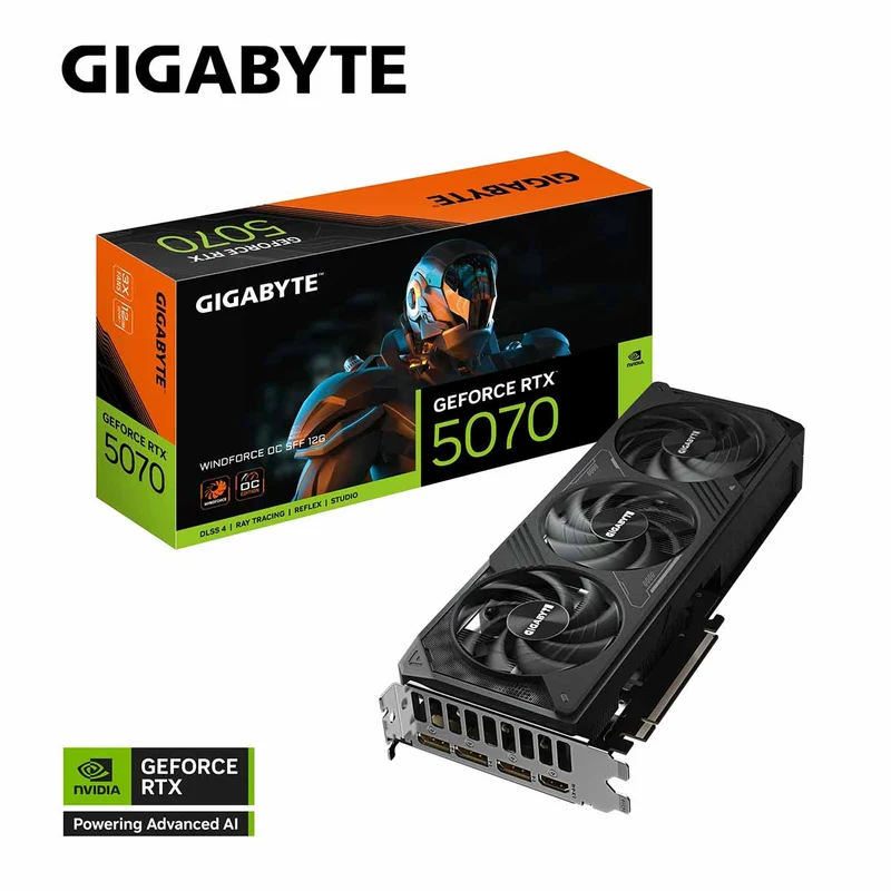 Gigabyte GeForce RTX 5070 Windforce OC SFF 12GB Graphics Card