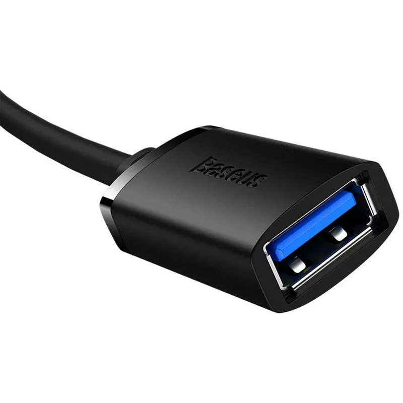 Baseus AirJoy Series USB3.0 Extension Cable 5m (Cluster Black) (B00631103111-05)