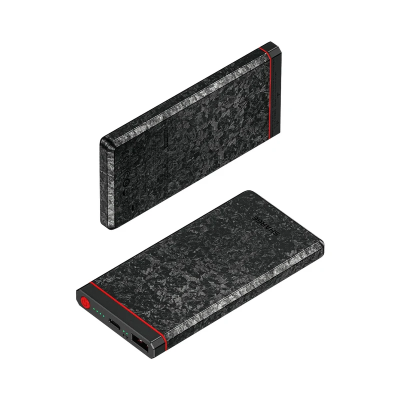 Sharge CarbonBlade Ultra-Thin Power Bank 10000mAh 22.5W (Black) (C1)