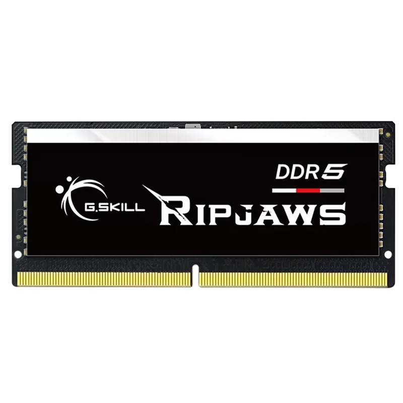 G.Skill Ripjaws DDR5 SO-DIMM 5600 MT/s CL46-45-45 1.10V Laptop Memory (16GB, 32GB)