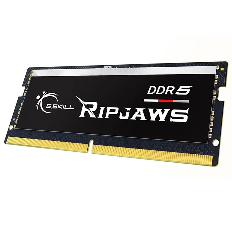 G.Skill Ripjaws DDR5 SO-DIMM 5600 MT/s CL46-45-45 1.10V Laptop Memory (16GB, 32GB)