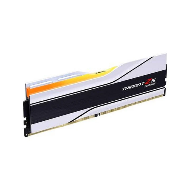 G.Skill Trident Z5 Neo RGB 48GB (2x24GB)DDR5 6400 MT/s CL32-39-39-102 1.35V AMD EXPO Desktop Memory (Matte White) (F5-6400J3239F24GX2-TZ5NRW)