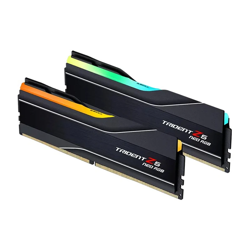 G.Skill Trident Z5 Neo RGB 32GB (2x16GB) DDR5 6000 MT/s CL30-38-38-96 1.35V AMD EXPO Desktop Memory (Matte Black) (F5-6000J3038F16GX2-TZ5NR)