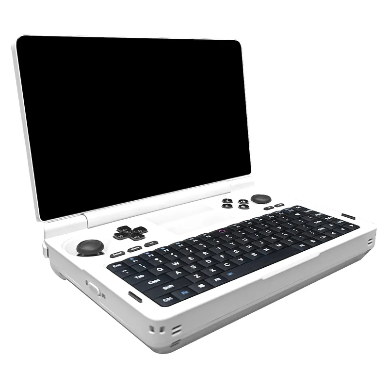 GPD Win Mini 2025 AMD Ryzen AI 9 HX 370 7" (1920x1080) 120Hz High-Refresh Gaming Display 32GB RAM LPDDR5X-7500MT/S 2TB SSD AMD Radeon 890M Graphics (RDNA3.5) Windows 11 Handheld Gaming PC (White) + GPD Win Mini HX 370 Protection Case