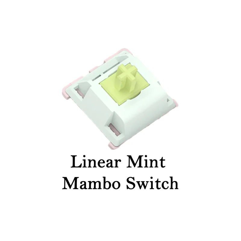 Redragon K719 Galatin Pro RGB Tri-Mode with LCD Screen Gasket Mounted Mechanical Keyboard (Linear Mint Mambo Switch) (White/Green)