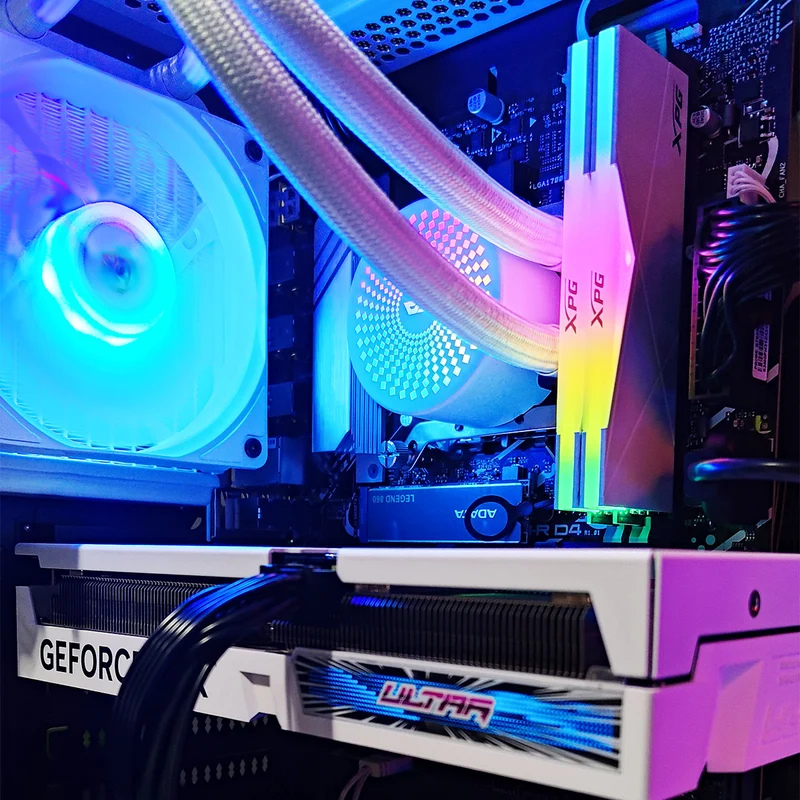 Sigma Pollux White Desktop Gaming PC | Intel i5 14400F | 16GB RAM | 1TB SSD | RTX 4060 Ti | Windows 11 Pro