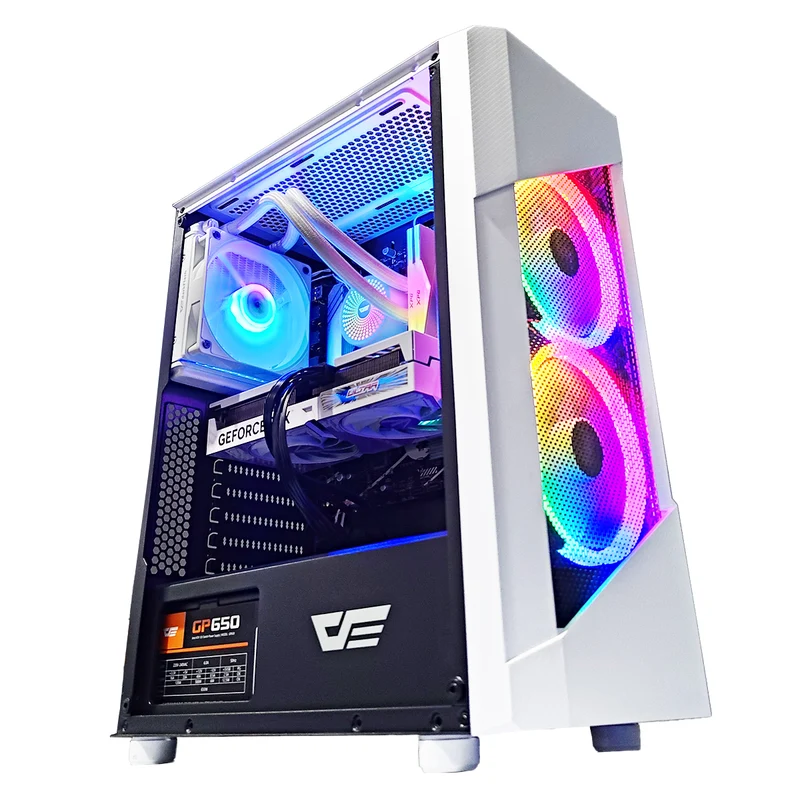 Sigma Pollux White Desktop Gaming PC | Intel i5 14400F | 16GB RAM | 1TB SSD | RTX 4060 Ti | Windows 11 Pro
