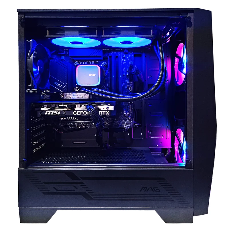 Aurora Forge 100R Black Desktop Gaming PC | Intel i7 12700F | 32GB RAM | 1TB SSD | RTX 4060 Ti | Windows 11 Pro