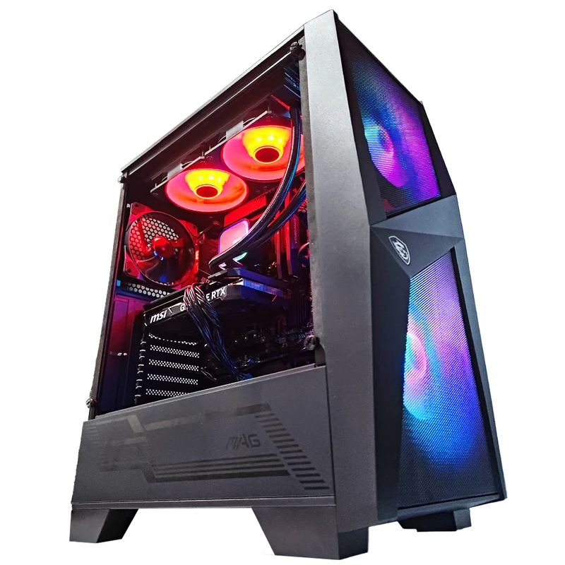 Aurora Forge 100R Black Desktop Gaming PC | Intel i7 12700F | 32GB RAM | 1TB SSD | RTX 4060 Ti | Windows 11 Pro