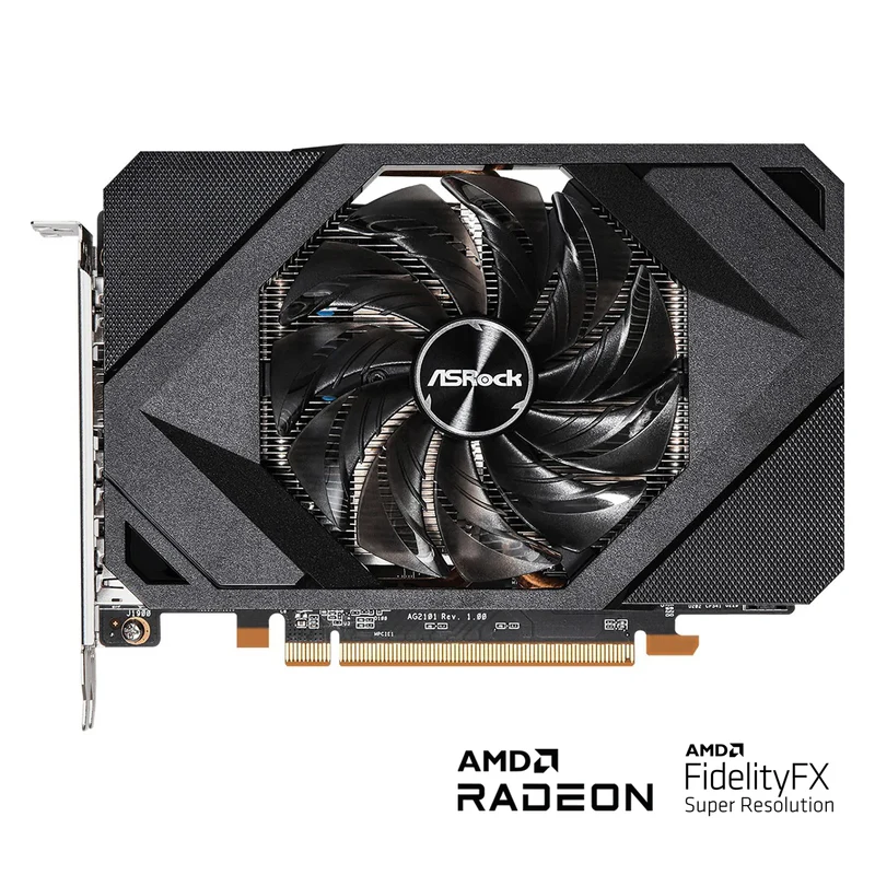 ASRock AMD Radeon RX 6600 XT Challenger ITX 8GB GDDR6 Graphics Card